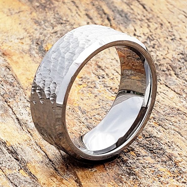 Forever-Metals-silver-beveled-hammer-rings