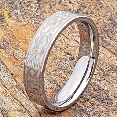 Clatter Commitment Irish Flat Claddagh Rings Clatter Commitment Irish Flat Claddagh Rings