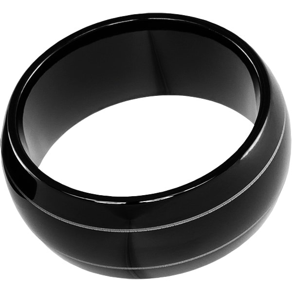 Dorado Mens Rings - Two Thin Inlays - Forever Metals