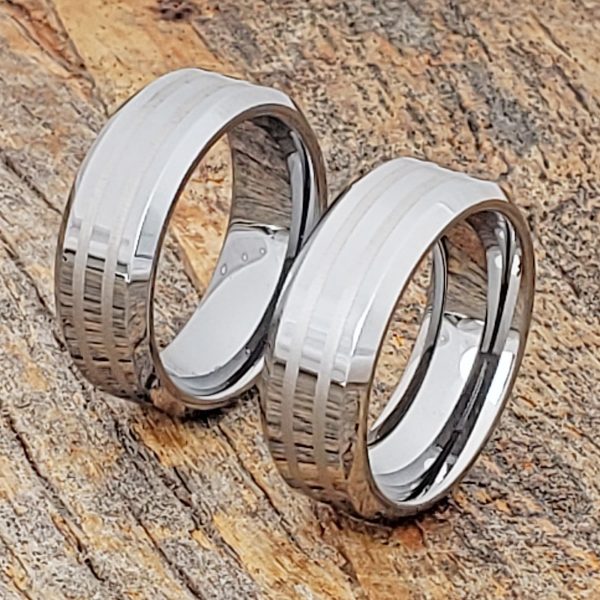 leda-matching-engraved-inlay-rings