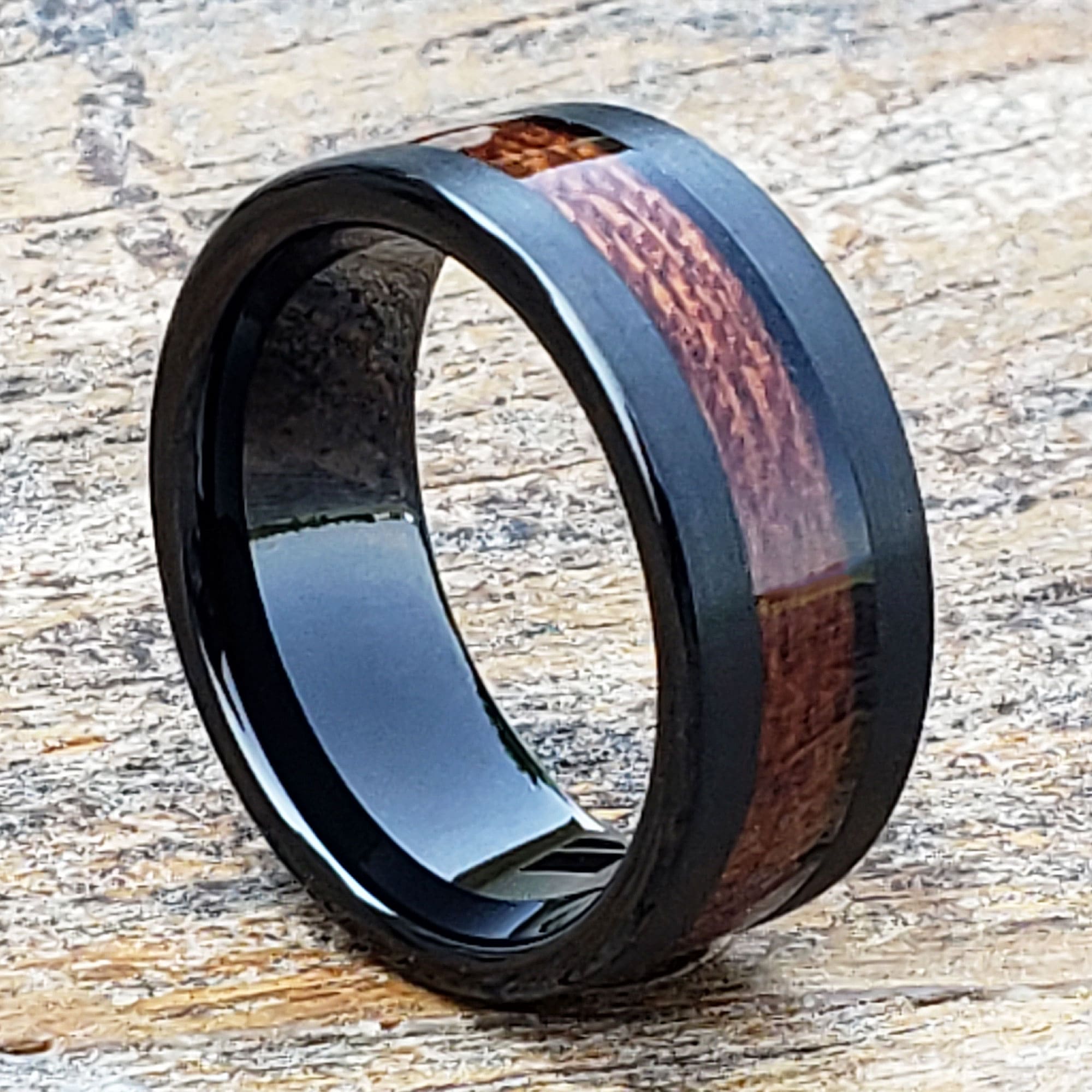 Men's Wood Rings and Wedding Bands - Manly Bands