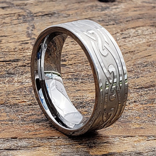 Oracle Carved Endless Knotwork Celtic Rings Oracle Carved Endless Knotwork Celtic Rings