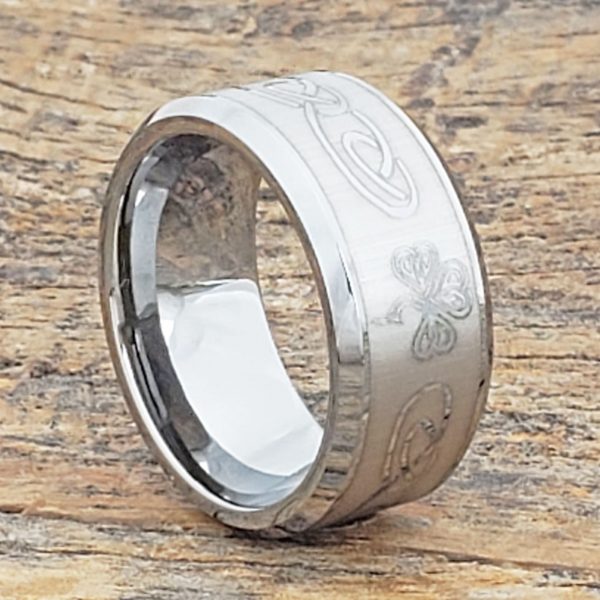 shamrock-irish-10mm-signet-rings