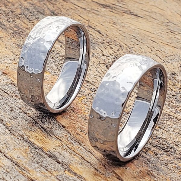 ultra-polished-hammered-rings
