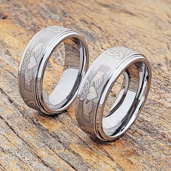 unique-8mm-celtic-brushed-claddagh-rings