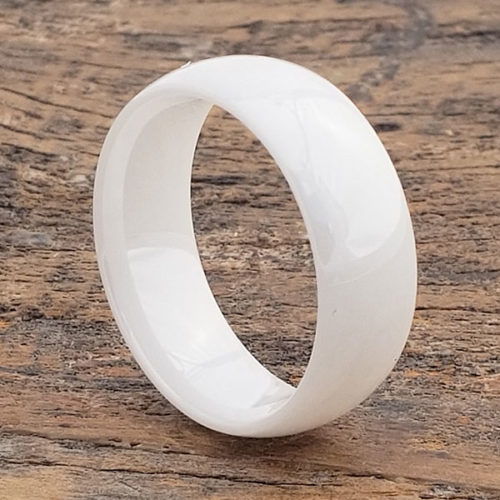 Manhattan White Ceramic Rings Manhattan White Ceramic Rings