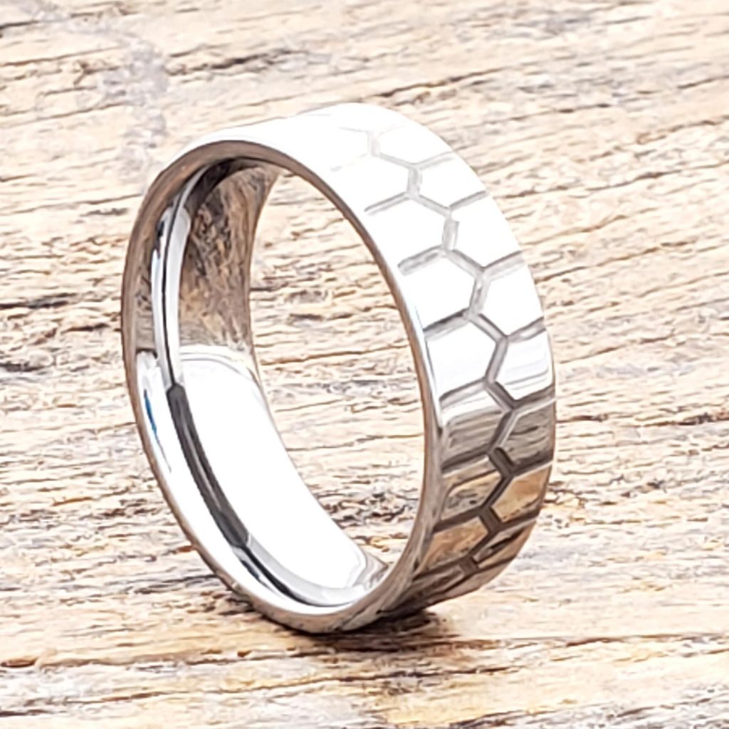 Buy Carved Rings for your Wedding or for everyday wear. - Forever Metals
