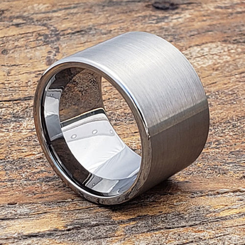 Europa Brushed Mens Statement Rings Europa Brushed Mens Statement Rings