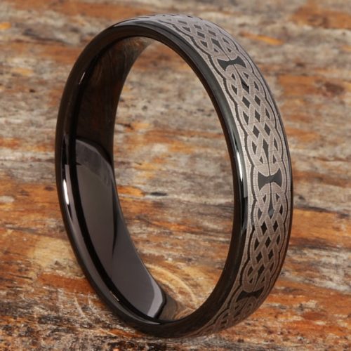 Crux Black Cross Rings Crux Black Cross Rings