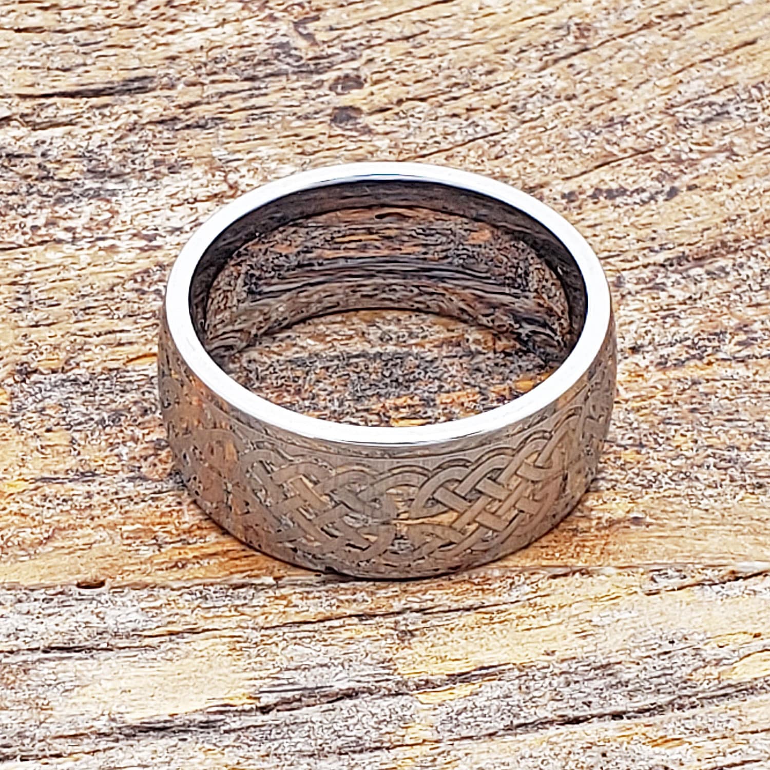 Mens cross sales wedding bands tungsten