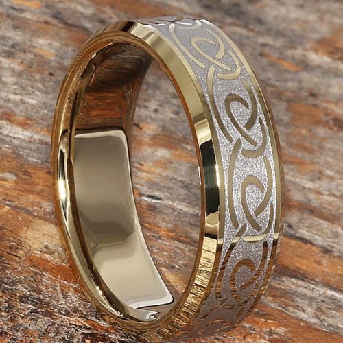 Dublin Gold Beveled Infinity Rings Dublin Gold Beveled Infinity Rings