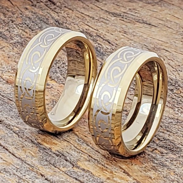 dublin-gold-knot-beveled-infinity-rings