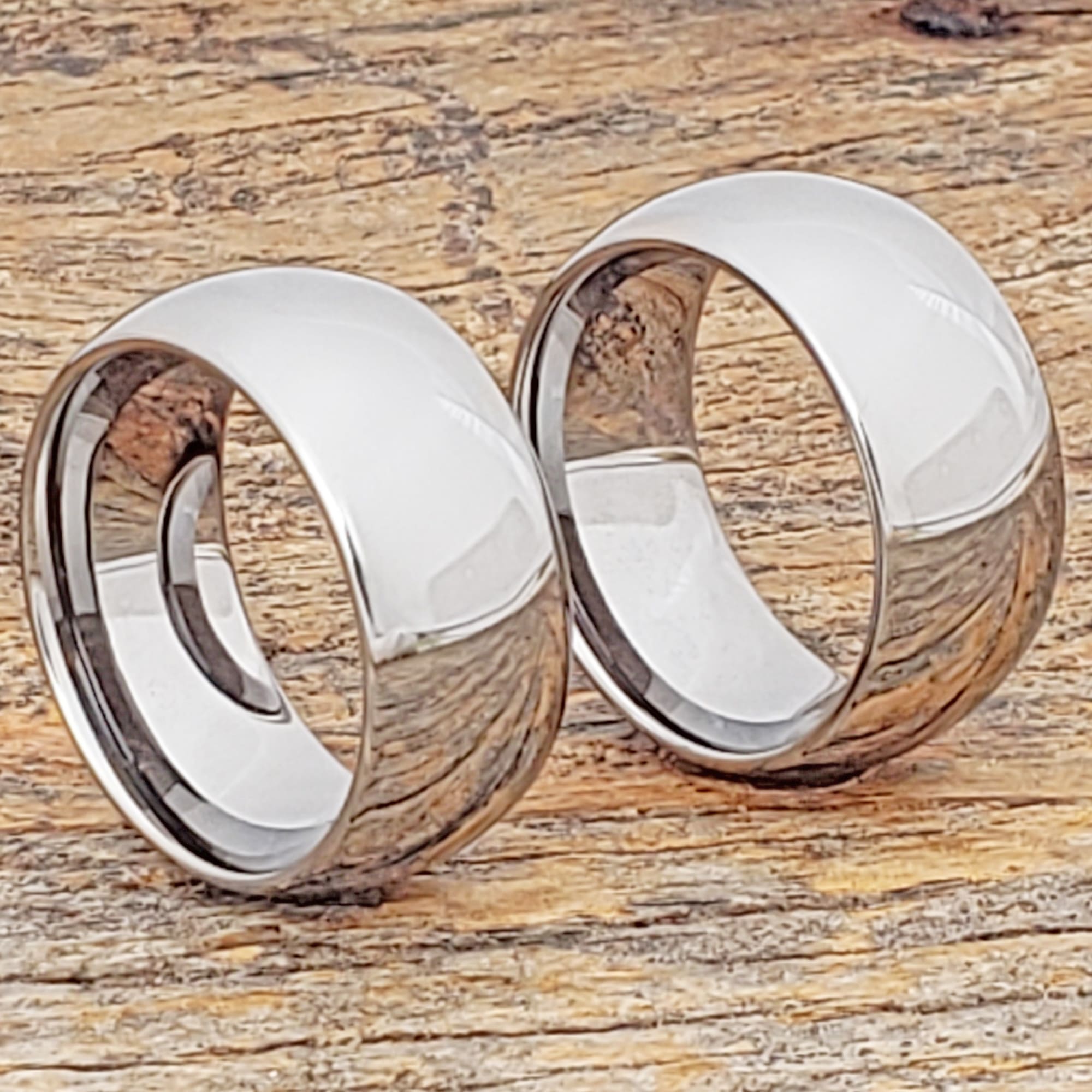 tungsten 10mm wedding bands