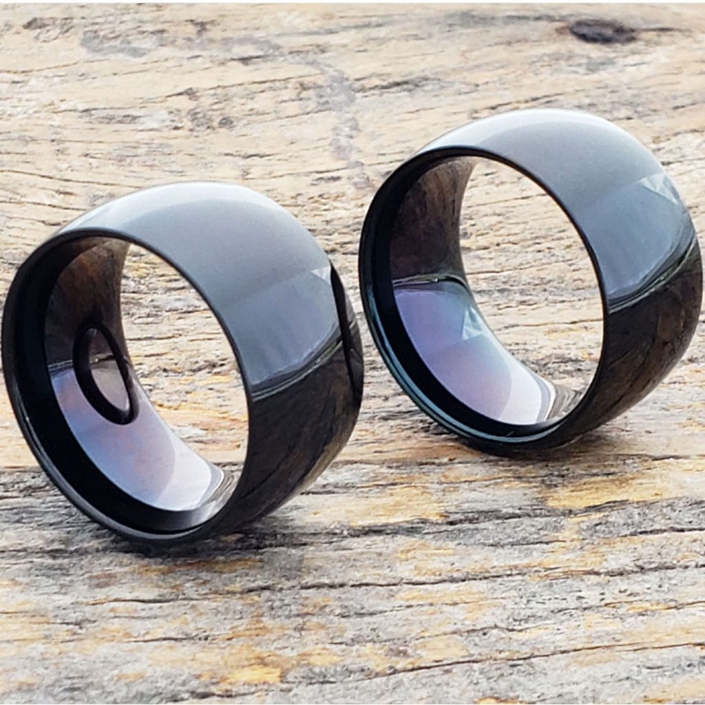 Eclipse Black Statement Rings - Masculine | Tough - Forever Metals