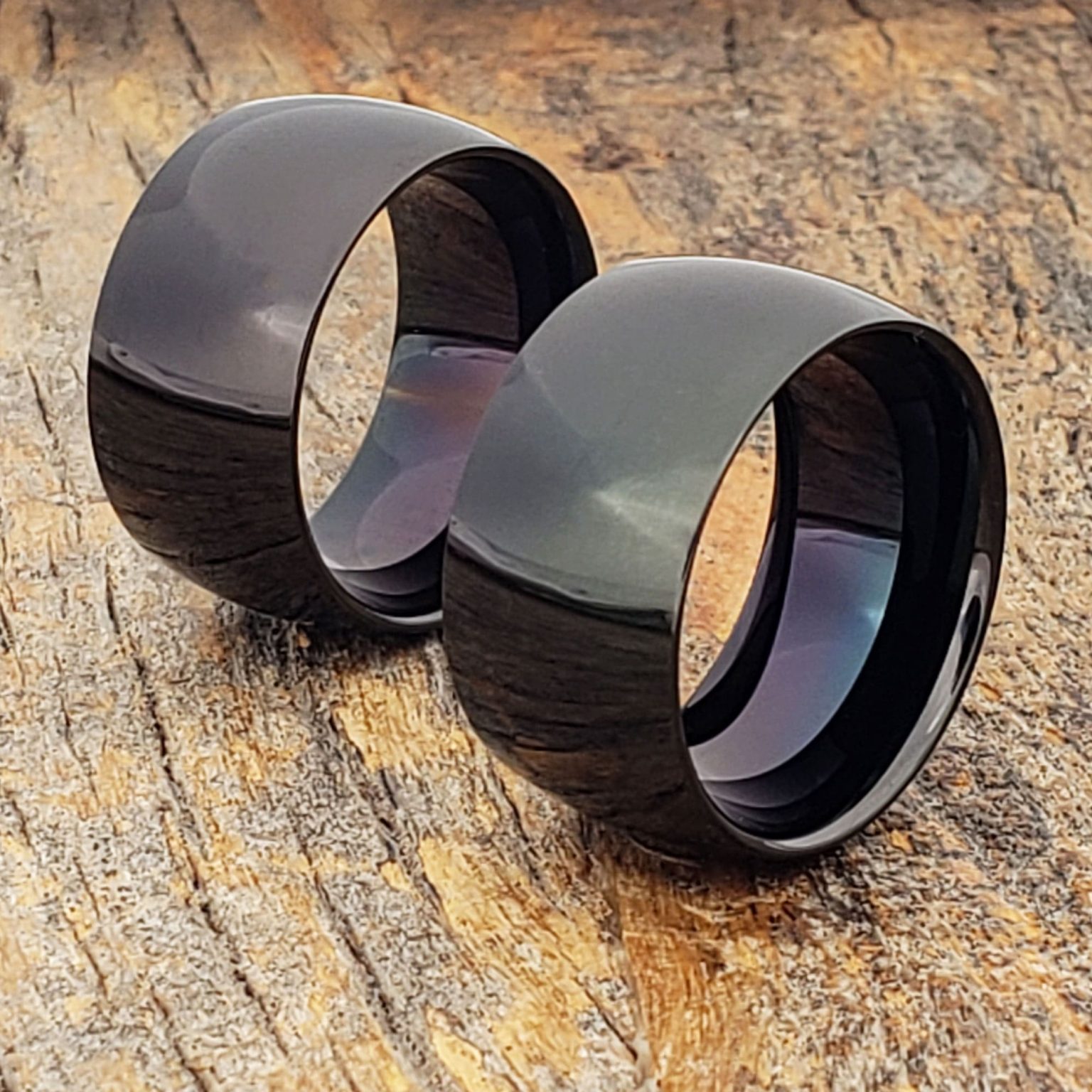 Eclipse Black Statement Rings - Masculine | Tough - Forever Metals
