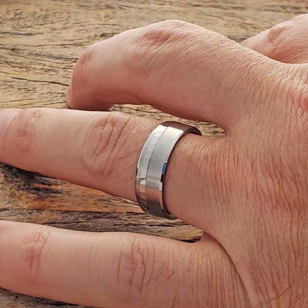 gemini-brushed-raised-facet-carved-7mm-rings