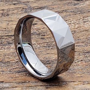 geometric-faceted-tungsten-rings