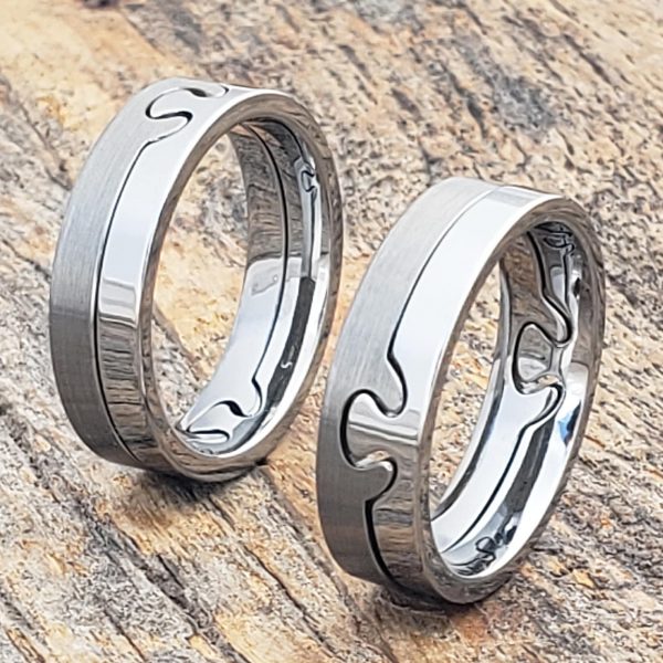 interlocking-6mm-brushed-puzzle-rings