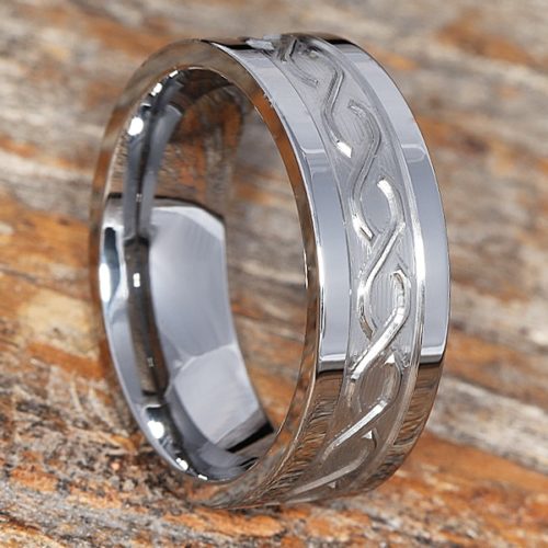 Jupiter Mens Carved Infinity Rings Jupiter Mens Carved Infinity Rings