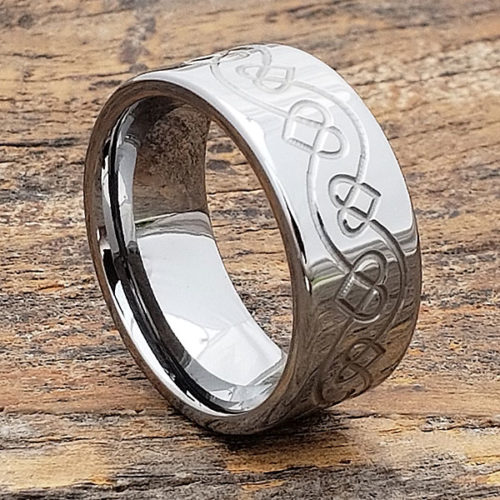 Ursa Knot Work Heart Rings Ursa Knot Work Heart Rings