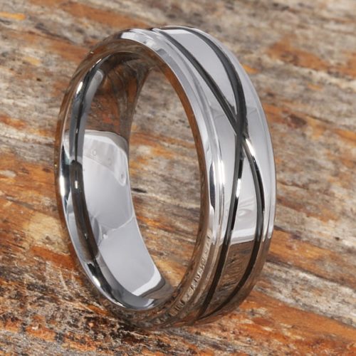 Krypton Mens Carved Symbol Infinity Rings Krypton Mens Carved Symbol Infinity Rings