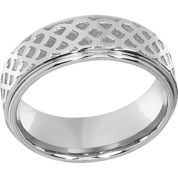 Labyrinth Knotwork Polished Carved Rings - Forever Metals