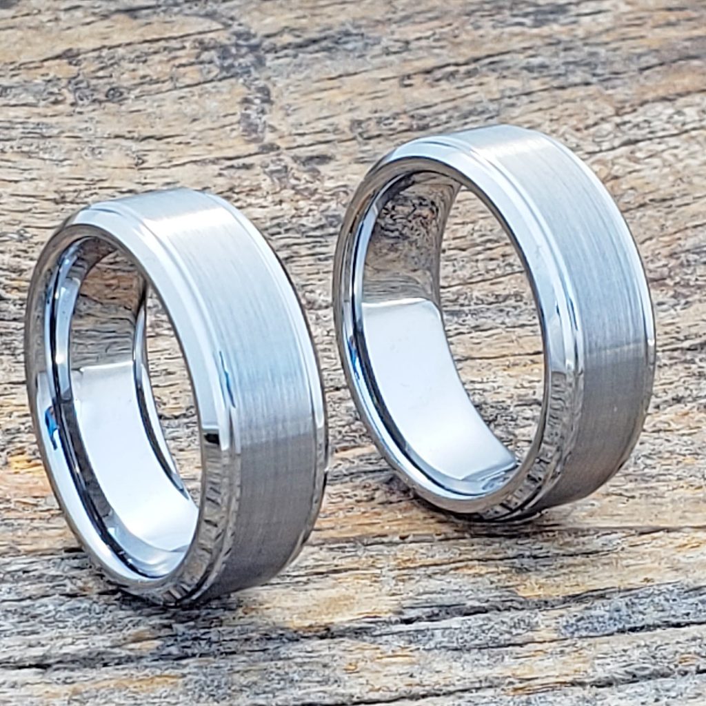 Mercury Handmade Tungsten  Wedding Bands  Forever Metals 