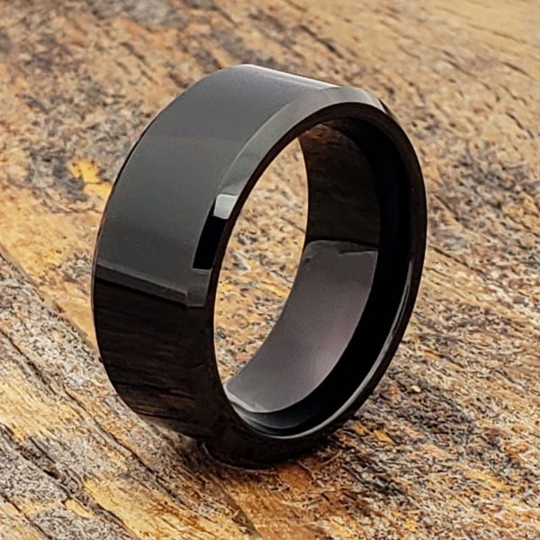 orion-9mm-bevel-polished-black-tungsten-rings