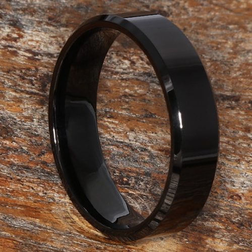 Orion Black Anniversary Womens Tungsten Rings Orion Black Anniversary Womens Tungsten Rings