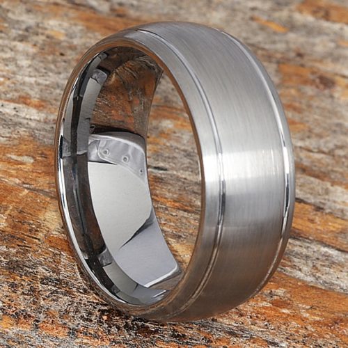 Turbo Contrasting Tungsten Wedding Bands Turbo Contrasting Tungsten Wedding Bands