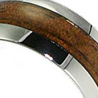 genuine redwood wood inlay